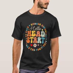 Hallo Head Start Homeschool Lehrer Headstart Zurüc T-Shirt