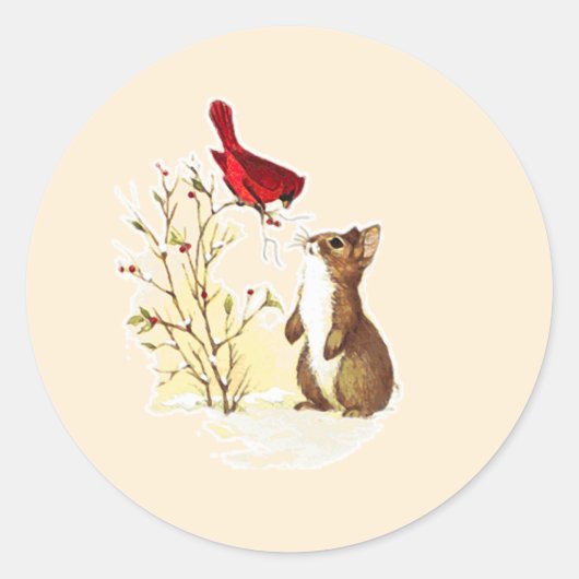 Hallo, helle Aufkleber (Vorderseite)