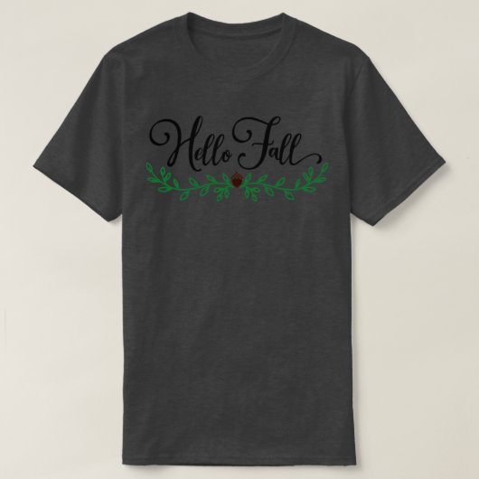 Hallo Herbst15 T-Shirt (Design vorne)