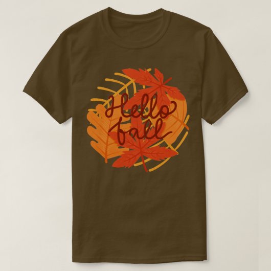 Hallo Herbst24 T-Shirt (Design vorne)