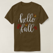 Hallo Herbst 8 T-Shirt (Design vorne)