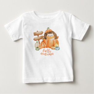 Hallo Herbst Baby T-shirt