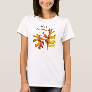 Hallo Herbst bleibt schön Natur Lover T-Shirt