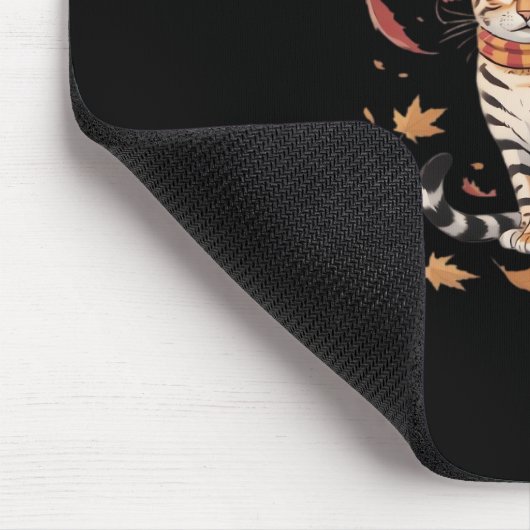 Hallo Herbst Erntedank Es ist Herbst Y’all Mousepad (Ecke)