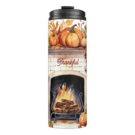 Hallo Herbst Erntedank, Vintag Fall Tumbler Thermosbecher
