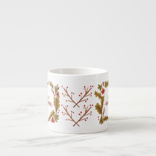 Hallo Herbst Espressotasse (Vorderseite)