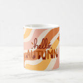 Hallo Herbst Fall Tasse (Mittel)