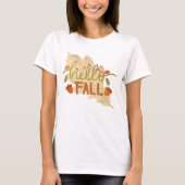 Hallo Herbst, Herbst Herbst Vibes T-Shirt (Vorderseite)