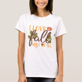 Hallo Herbst, Herbst Herbst Vibes T-Shirt (Vorderseite)