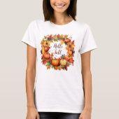 Hallo Herbst, Herbst Herbst Vibes T-Shirt (Vorderseite)