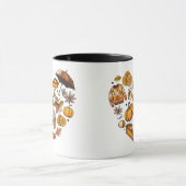 Hallo Herbst Herbst lässt gemütliche Saison Herbst Tasse (Zentrum)