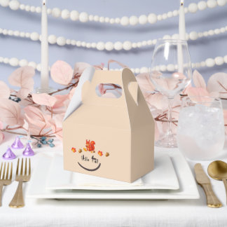 Hallo Herbst Herbst-Party Favor Box, Süße Herbstbl Geschenkschachtel