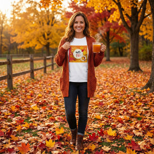 Hallo Herbst Herbstleaves und Pumpkin Pie T-Shirt