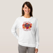 Hallo Herbst, Herbstwoben T-Shirt (Vorne ganz)