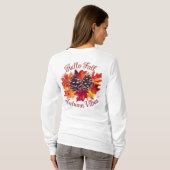 Hallo Herbst, Herbstwoben T-Shirt (Schwarz voll)