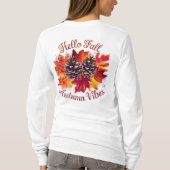 Hallo Herbst, Herbstwoben T-Shirt (Rückseite)