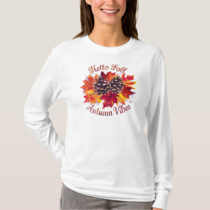 Hallo Herbst, Herbstwoben T-Shirt