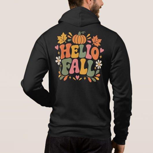 Hallo Herbst Hoodie (Rückseite)