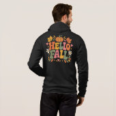 Hallo Herbst Hoodie (Schwarz voll)