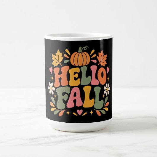 Hallo Herbst Kaffeetasse (Mittel)