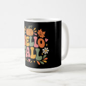Hallo Herbst Kaffeetasse (VorderseiteRechts)