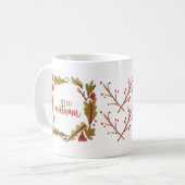 Hallo Herbst Kaffeetasse (Vorderseite Links)