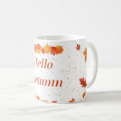Hallo Herbst-Kaffeetasse Kaffeetasse (VorderseiteRechts)