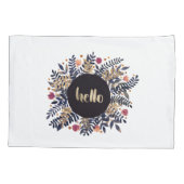 Hallo Herbst Kissenbezug (Rückseite)