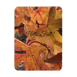 "Hallo Herbst!" Kühlschrankmagnet Magnet