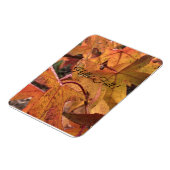 "Hallo Herbst!" Kühlschrankmagnet Magnet (Linke Seite)