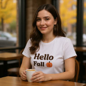 Hallo Herbst - Kürbissaison Gemütliches Herbstdesi T-Shirt