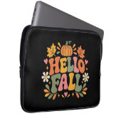 Hallo Herbst Laptopschutzhülle (Vorne Rechts)