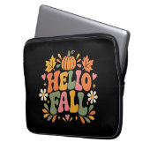 Hallo Herbst Laptopschutzhülle (Vorderseite Links)