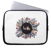 Hallo Herbst Laptopschutzhülle (Vorderseite)
