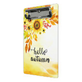 Hallo Herbst Mini Klemmbrett (Gewinkelt2)