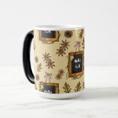 Hallo Herbst mit Herbstleaves Verwandlungstasse (Vorderseite Links)