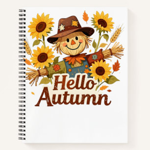 Hallo Herbst Notizblock