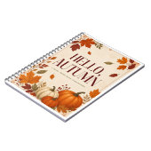 Hallo Herbst Notizblock (Linke Seite)