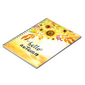 Hallo Herbst Notizblock (Linke Seite)