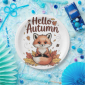 Hallo Herbst Pappteller (Party)