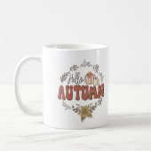 Hallo Herbst Personalisiert Kaffeetasse (Links)