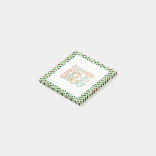 Hallo Herbst! Post-It Klebezettel (angewinkelt)