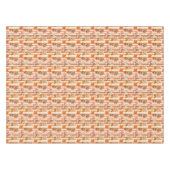 Hallo Herbst Rustikale Patchwork Orange Blätter St Tischdecke (Vorderseite (Horizontal))