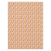 Hallo Herbst Rustikale Patchwork Orange Blätter St Tischdecke (Vorderseite)
