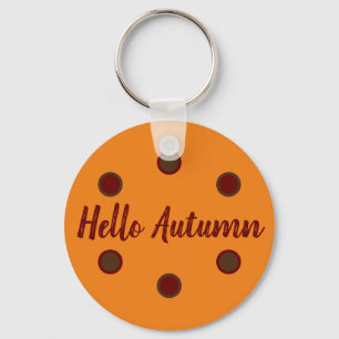 Hallo Herbst Schlüsselanhänger