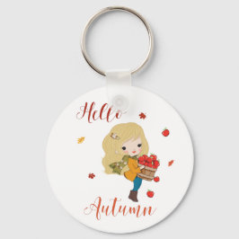 Hallo Herbst Schlüsselanhänger Herbst Thema Schlüs