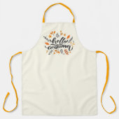 Hallo Herbst Schürze (Vorderseite)