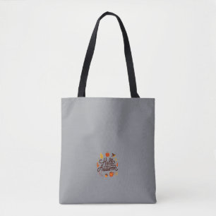 Hallo Herbst Süße Florale Ästhetik Minim Tasche
