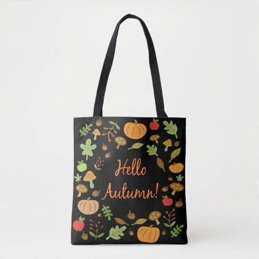 Hallo Herbst! Tasche (Vorderseite)