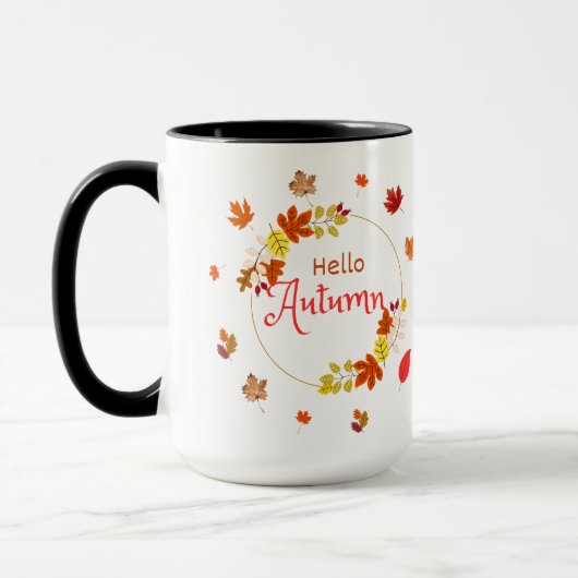 Hallo Herbst Tasse (Links)